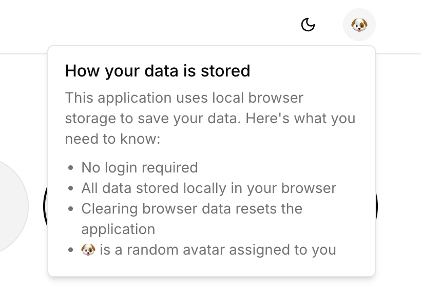 local storage