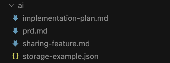 screenshot of md file