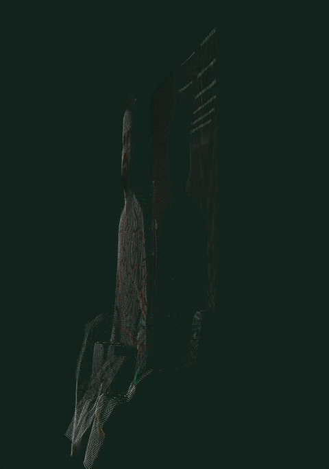Visualising depth map